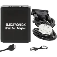 ELECTRONICX CD-Umschalter Toyota Lexus 5+7-poliger AUX-Adapter für iPhone, iPad, iPod