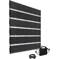 Technaxx Solarzaun Starterset BiDo Flexi TX-356