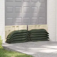 vidaXL "im Sonderangebot"Sandsäcke 100 pcs - CLORIS - Dunkelgrün 100x25 cm HDPE - Pavillons & Partyzelte Promotion991327