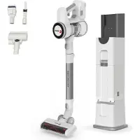 Fagor 2-in-1 Akku-Besenstaubsauger - FG6415 - 300W - Mit selbstreinigendem Boden - Flexibler Schlauch - 3 Geschwindigkeiten - Autonomie 60 Min.