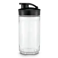 WMF 61.3022.2117, 300 ml, Schwarz, Transparent, Kunststoff, Klappdeckel, Kunststoff, Einfarbig