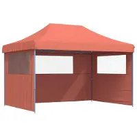 Syfax Party-Zelt Terrakotta 279 x 410 x 315 cm Oxford-Stoff