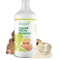 Biostile Liquid Micro Balance – Flüssiges Präbiotikum mit Arabinogalactan, Inulin und Betaglucan für eine gesunde Darmflora