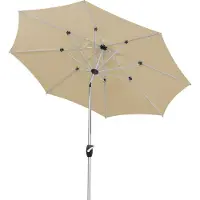 Schneider schirme Mittelstockschirm 'Venedig', Ø ca. 270 cm, natur