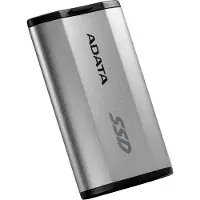ADATA SD810, 500 GB, USB Typ-C, USB 3.2 Gen 2x2, 2000 MB/s, Schwarz, Silber