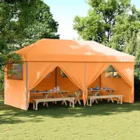 vidaXL "SALE 2026"Party-Zelt 1 PC Wasserdicht - CLORIS - Gartenpavillon/Gartenzelt - Orange 292x580x315 cm Oxford-Stoff - Pavillons & Partyzelte NeuMöbel577545