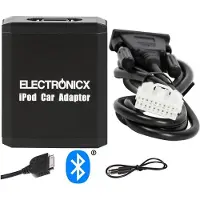 ELECTRONICX Bluetooth-Adapter AUX für iPhone, iPad, iPod, Toyota, Lexus, 5+7-polig, groß ▶ Premium Bluetooth-Adapter für Autoradio, USB