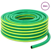 vidaXL Eleganten-Stil Gartenschlauch 5-lagig Grün und Gelb 1 / 2'' 30 m PVC - Gartenschläuche - Möbel26
