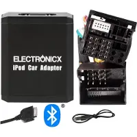 ELECTRONICX Bluetooth-Adapter für iPhone, iPad, iPod, AUX, Ford, 12 + 40-polig ▶ Premium Bluetooth-Adapter für Autoradio, USB