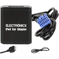 ELECTRONICX AUX-Adapter für iPhone, iPad, iPod, CD-Player, Honda und Acura (bis 2006) Premium USB-Bluetooth-Adapter für Autoradio