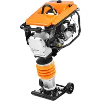 StarTech.com 6,5PS 196cc Vibrationsstampfer - Grabenstampfer Stampfer 740x465x1080mm - Baugeräte für Bodenverdichtung und Straßenbau