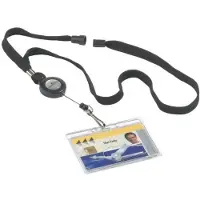 Textile Necklace 10 with Badge Reel, 10 Stück(e)