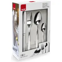 Ibili Besteckset 24-teilig , Edelstahl, Silber