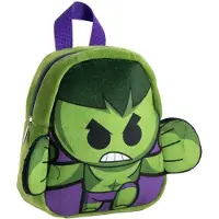 Marvel Plüsch Kinder Rucksack, Grün