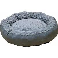 Nobby Komfortbett Donut Classic "DIAMOND" grau D x H: Ø 60 x 18 cm
