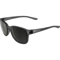 Alpina sport Sonnenbrille Alpina LYS grau transp.,Glas schwarz versp., Kat. 3