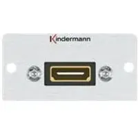 Kindermann Ultra High Speed - HDMI-Verlängerungskabel mit Ethernet - HDMI weiblich zu HDMI männlich - 15 m - Hybrid Kupfer/Kohlefaser - Active Optical Cable (AOC)