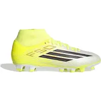 Adidas Unisex Fussballschuhe F50 Club Mid FG/MG JQ4030 44 2/3 - Tesoye/Cblack/Lucred - 44 2/3