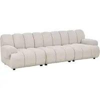 Ebuy24 Karin Modulsofa 3,5 Pers. sandfarben.