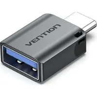 Vention CDQH0, USB C, USB A, Grau