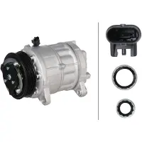 Hella Klimakompressor 12 V Ø 110 mm Thermo-Expertise passend für u.a. BMW 5er