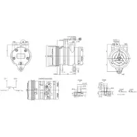 Hella Kompressor, Klimaanlage >>> Easy2Fit <<< 8FK 366 202-061
