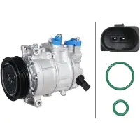Hella Klimakompressor 12 V Ø 110 mm Thermo-Expertise passend für u.a. AUDI A4