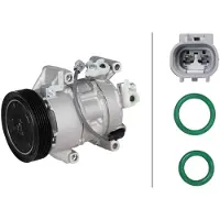 Hella Klimakompressor 12 V Ø 110 IAM-Expertise passend für u.a. TOYOTA YARIS