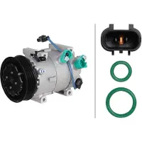 Hella Klimakompressor 12 V Ø 117 mm Thermo-Expertise für u.a. HYUNDAI I20
