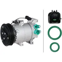Hella Klimakompressor 12 V Ø 124 mm Thermo-Expertise passend für u.a. KIA SOUL