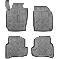 Guardliner Allwetter Fussmatten für Skoda Fabia ab 2014 bis 10/2021 / Seat Ibiza (6J) / VW Polo ab 2008 bis 201