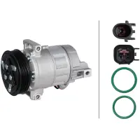 Hella Klimakompressor 12 V Ø 120 mm Thermo-Expertise passend für u.a. VOLVO V90