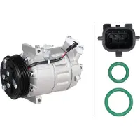 Hella Klimakompressor 12 V Ø 115 IAM-Expertise passend für u.a. NISSAN QASHQAI