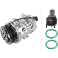 Hella 8FK 366 202-961 SD7V16 Klimaanlage Klimakompressor PAG 46 R134a für FORD Focus II Schrägheck (DA, HCP, DP) Focus II Kombi (DA, FFS, DS) KUGA I