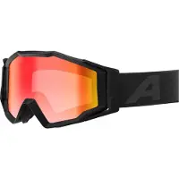 Alpina - Circus Q-Lite Mirror S1 (VLT 48%) + Clear S0 - Goggles schwarz
