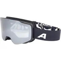 Alpina Skibrille Taos Q-Lite Unisex Black Matt Silver