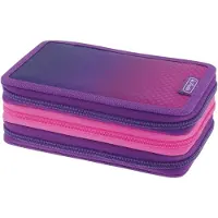 Herlitz TriCase Dip Dye, 31 Stück(e), Pink, Violett, Polyester, Einfarbig, 190 mm, 115 mm
