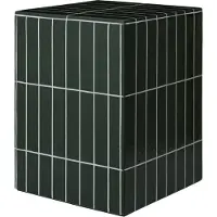 Ferm Living PILLAR Beistelltisch, dunkelgrün, 42 cm, Beton - , Grün, Beton