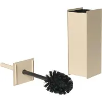 Ferm Living Sama Toilettenbürste, kaschmir-beige, Metall - , Beige, Kunststoff