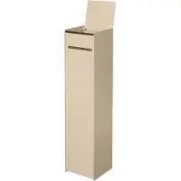 Ferm Living Sama Papierspender, kaschmir-beige, Metall - , Beige, Edelstahl