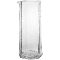 Ferm Living Kiru Karaffe, klar, 1 Liter, Höhe 24 cm, Glas - , Transparent, Glas