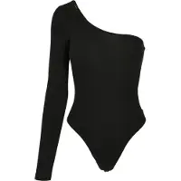 Urban Classics Suit Organic Asymmetric One Sleeve Langarm-body