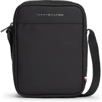 Tommy Hilfiger Umhängetasche Th Repreve Mini Reporter AM0AM14150 Schwarz