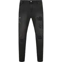 Urban Classics Bequeme Jeans "Herren Heavy Destroyed Slim Fit Jeans" 1 Stk.