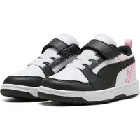 Puma Sneaker "REBOUND V6 LO AC+ PS" knöchelhoher Schnitt, mit Klettverschluss, mit Gummilaufsohle