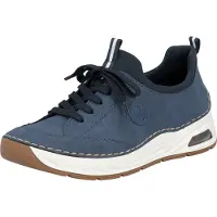 Rieker Slip-On Sneaker Schlupfschuh, Freizeitsneaker, Halbschuh mit elastischem Einstieg