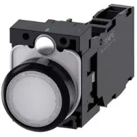 Siemens Drucktaster 1f ws rnd Ř22mm 1S 1Ö 1W 3SU1102-0AB60-1FA0