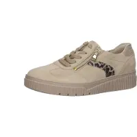 Waldlaufer Schnürhalbschuhe in beige, Gr. 6.5
