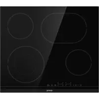 Gorenje ECT643BCSC - Schwarz - Integriert - 60 cm - Keramik - Glaskeramik - 4 Zone(n)