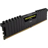 Corsair Vengeance LPX, 16 GB, 2 x 8 GB, DDR4, 2400 MHz, 288-pin DIMM, Schwarz